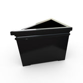 Gardenstone Prairie Triangle Planters Gardenstone Black
